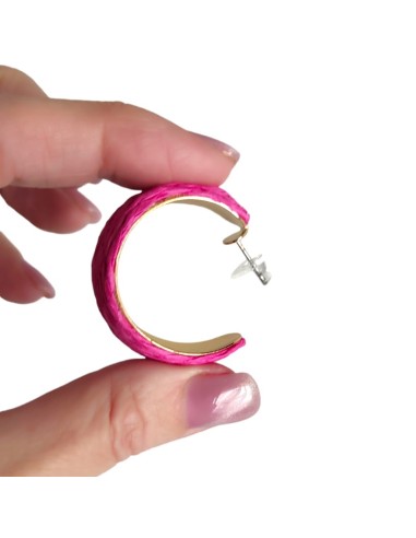 PENDIENTES RAFIA DE EL COFRE DE ELISABETH