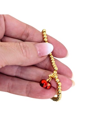 PULSERA CEREZAS DE EL COFRE DE ELISABETH
