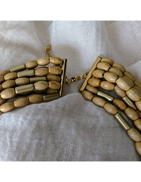 COLLAR SEMILLAS MADERA DE EL COFRE DE ELISABETH