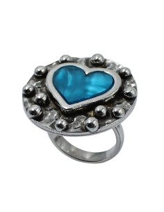 ANILLO CORAZÓN COLOR DE EL COFRE DE ELISABETH 2