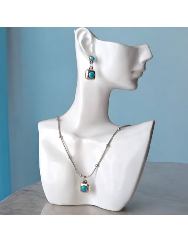 PENDIENTES CUADRADO ESMALTE