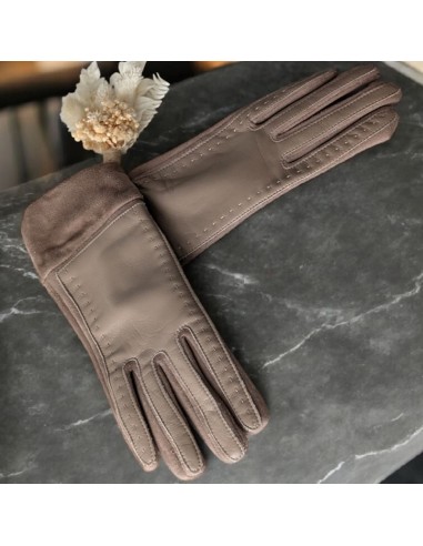 GUANTES GAMUZA/CUERO DE EL COFRE DE ELISABETH