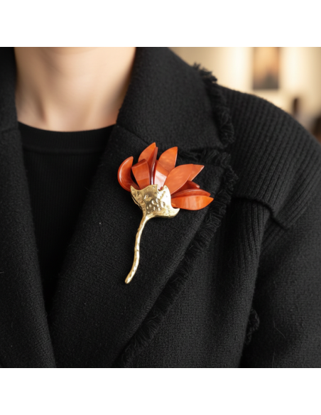 BROCHE PÉTALOS LUX DE EL COFRE DE ELISABETH