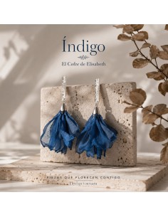PENDIENTES ÍNDIGO DE EL COFRE DE ELISABETH 2