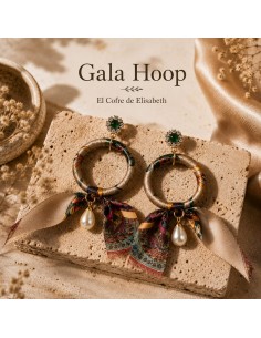 PENDIENTES GALA HOOP DE EL COFRE DE ELISABETH