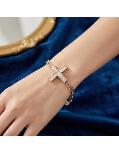 PULSERA CRUZ LATINA DE EL COFRE DE ELISABETH 2