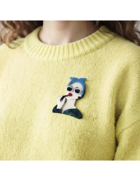 BROCHE CHICA TURBANTE